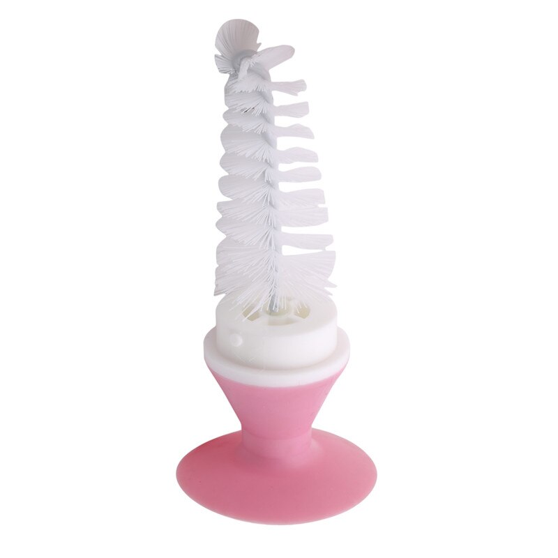 Silikon + PP Baby Flasche Pinsel Nippel Pinsel Auslauf Rohr Zitzen Schwamm Fütterung Flasche Reinigung Pinsel Multifunktionale