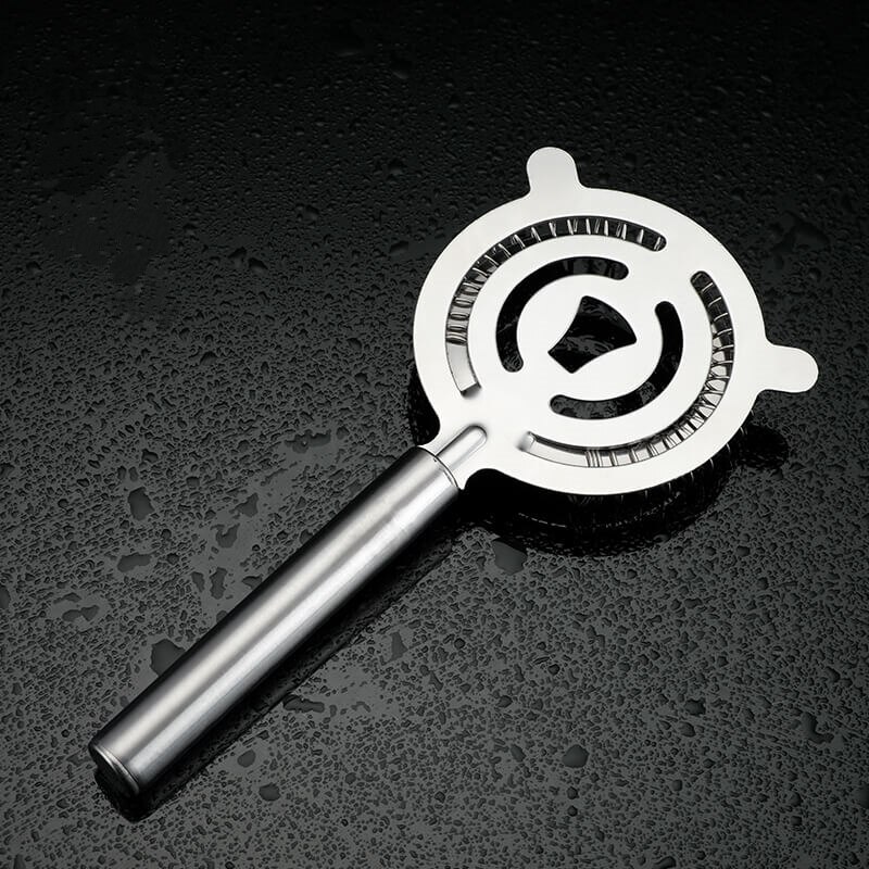 colador de cóctel camarero de acero inoxidable para Bar, licuadora de bebidas, filtro de hielo, accesorios Estilo Boston herramientas para Bar