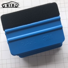 Flexible Soft Blue Felt Squeegee Vinyl Film Wrap Tool Fabric Scraper Tinting Tools Window Glass Wash Auto Car Cleaning Tools