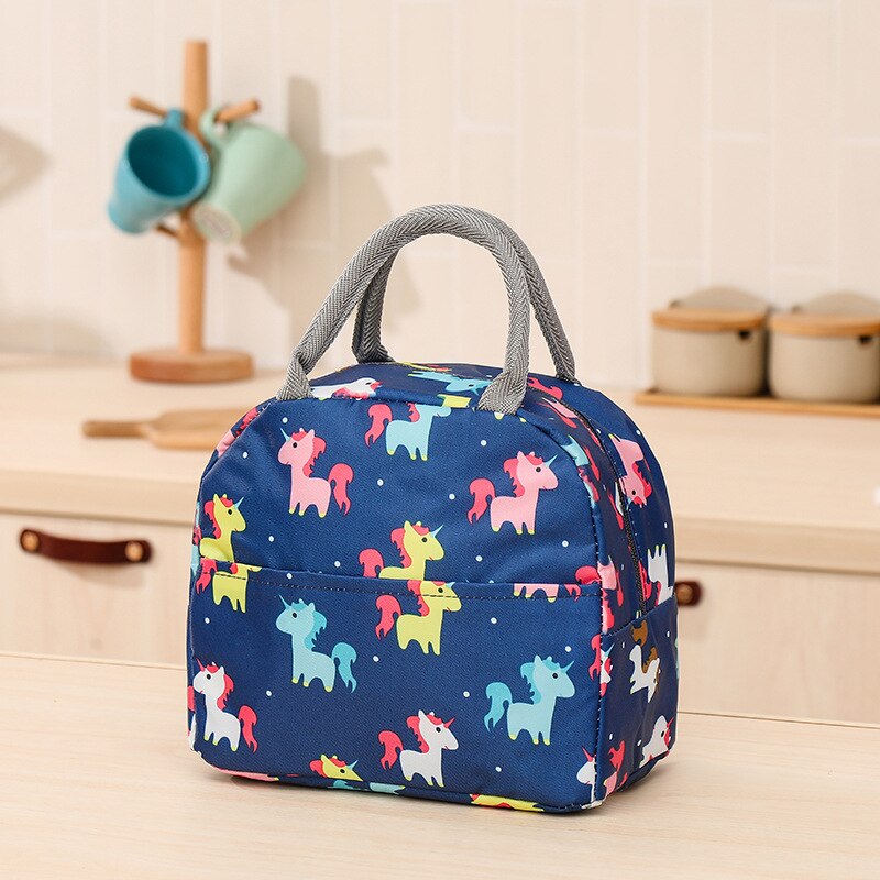 Kationische Wasserdichte Tragbare Eis Pack Thermische Isolierung Tasche Lunchbox Tasche Thermische Isolierung Tasche Aluminium Folie Verdickt Mittagessen: 13