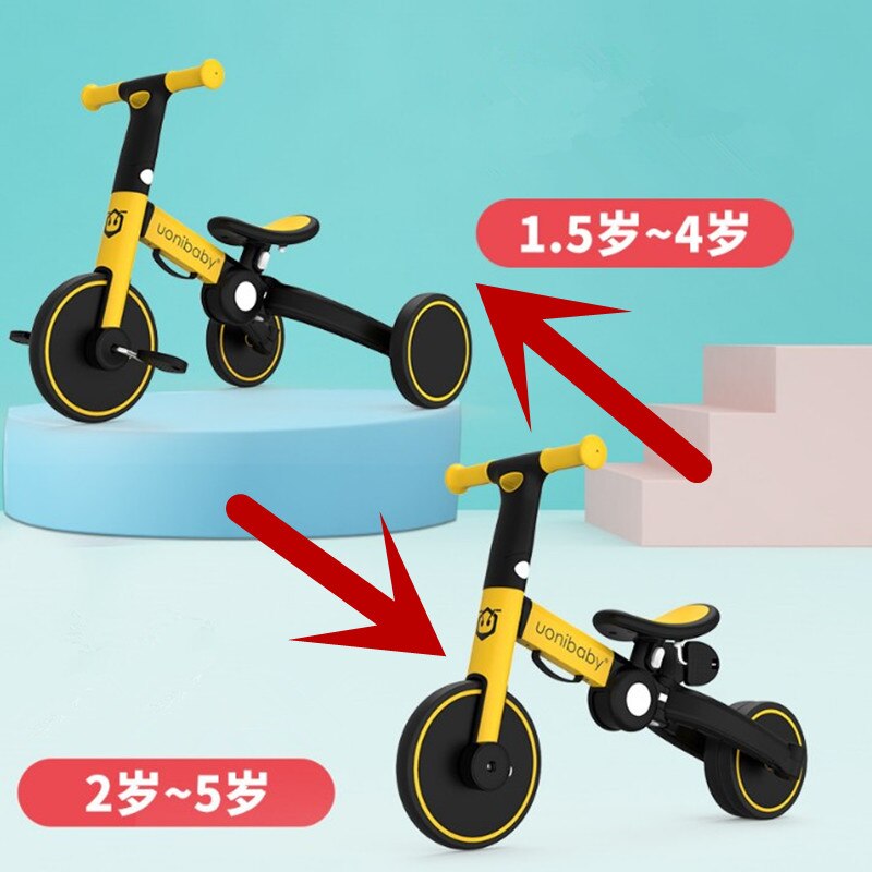 Bicicleta de equilibrio para niños de 1 a 5 años, triciclo deslizante para bebé