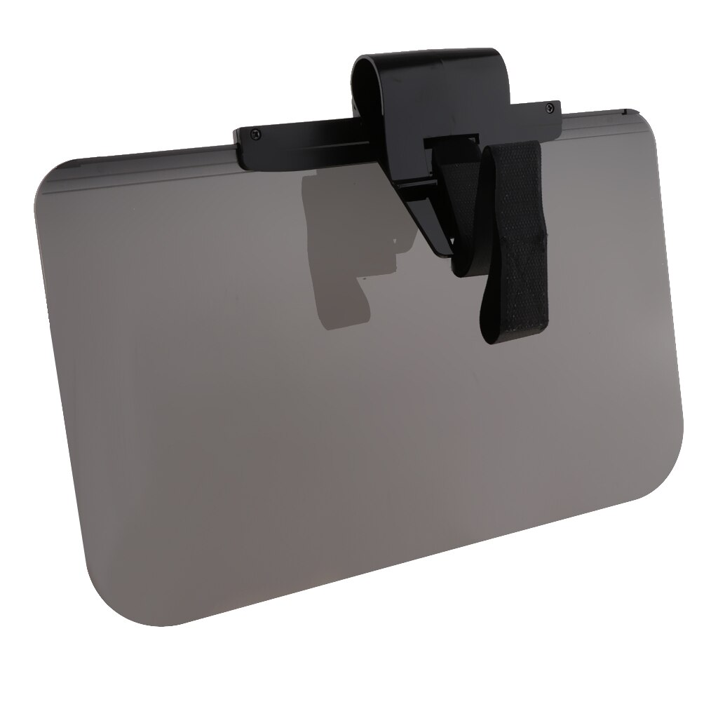 Visière Anti-Éblouissement Pour Voiture - 2 En 1 Jour Et Nuit, Anti-UV, Universelle PVC 32x16 Cm - 7