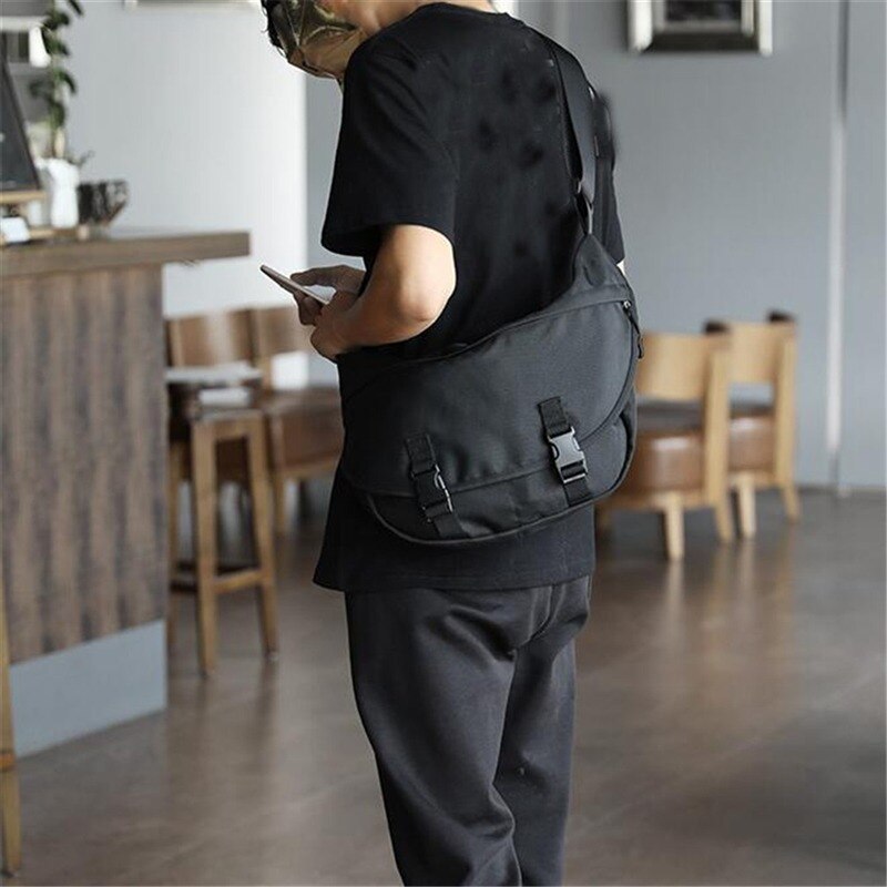 Multifunctionele Reistas Mannelijke Schoudertas Ultra Licht Nylon Oxford Crescent Pakket Eenvoudige Tas