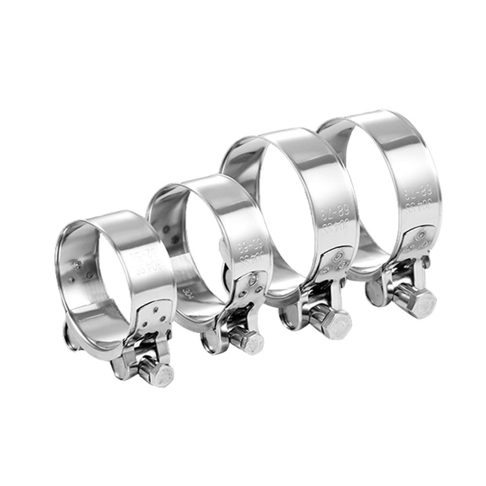 Stainless Steel Car Motocycle Muffler Silencer Clamp Hose silicone Exhaust Pipe Clamp