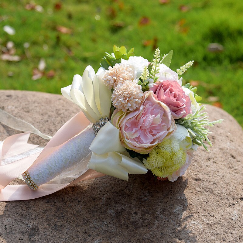 Kyunovia Succulent Plants Bouquet Outdoor Wedding Bouquet Wedding Flowers Silk Flowers Bridal Bouquet GC17