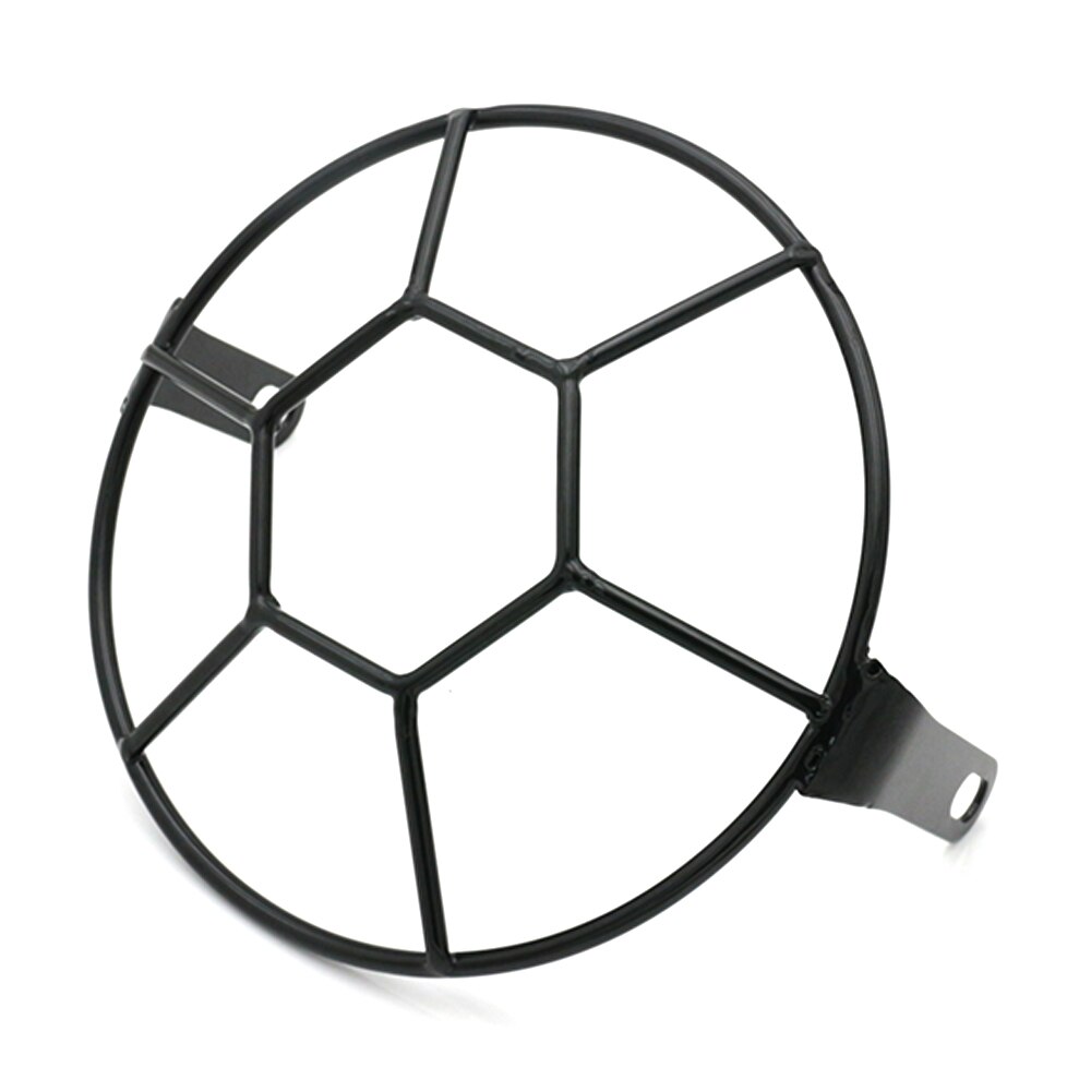 Retro 35W Motorrad Scheinwerfer Metall Grid Lampe Klassische Runde Scheinwerfer für Honda CB100 CB200 CB400 CB125S GN125 CG125: Model 7