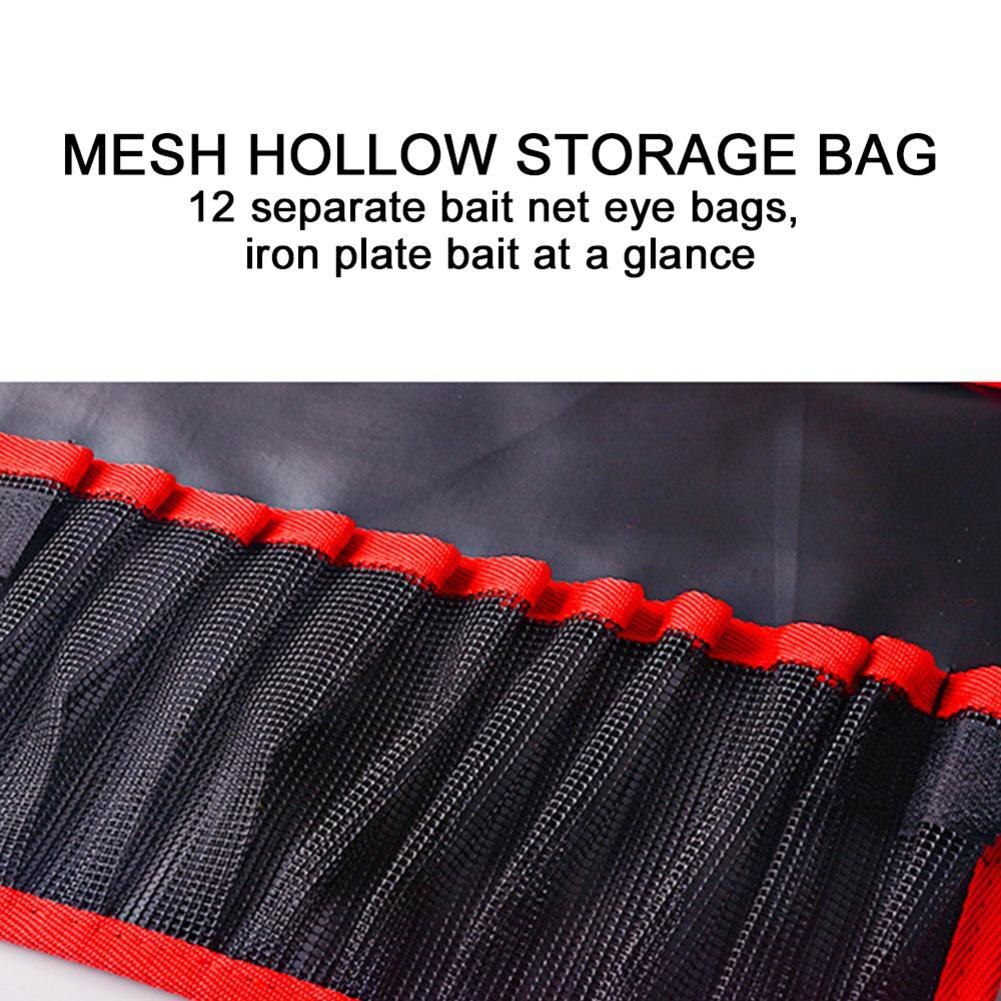 Fishing Lure Bag Large Capacity Multi-Purpose Partition Waterproof Adjustable Pockets Bags Holder Storage Case Fishing Gear
