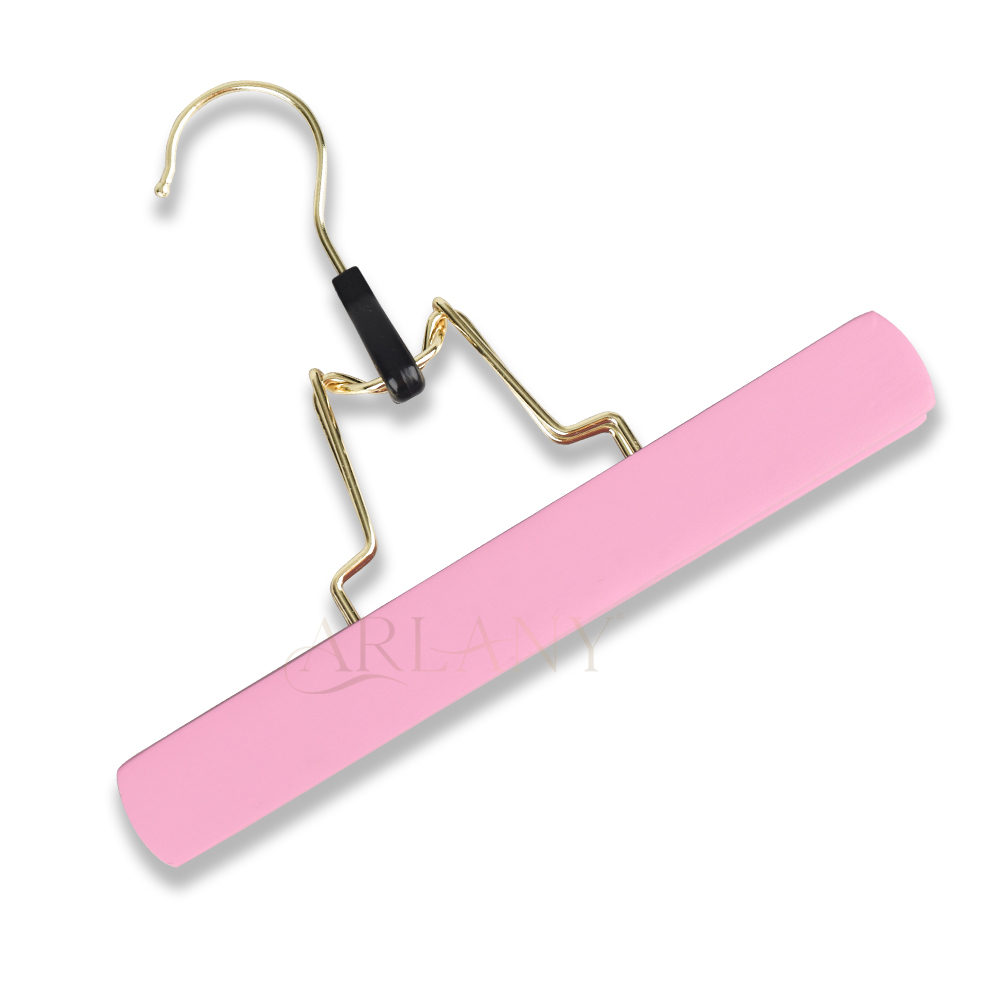 ARLANY Houten haarextensieshanger Dubbelzijdige opslaghouder voor haarstukken Broekhanger voor kleding Broekdrager Pruikhouder: Blauw