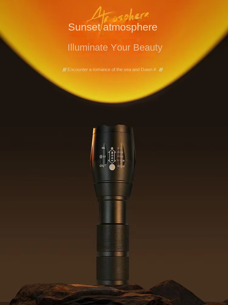 Linterna LED para fotografía, luz de relleno rgb, fotografía creativa, foco multicolor, zoom, red, retrato rojo, luz de ambiente