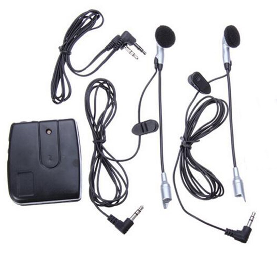 2 Way Motor Intercom Motorhelm Headset Communicatiesysteem Interphone Motor Headset Oortelefoon