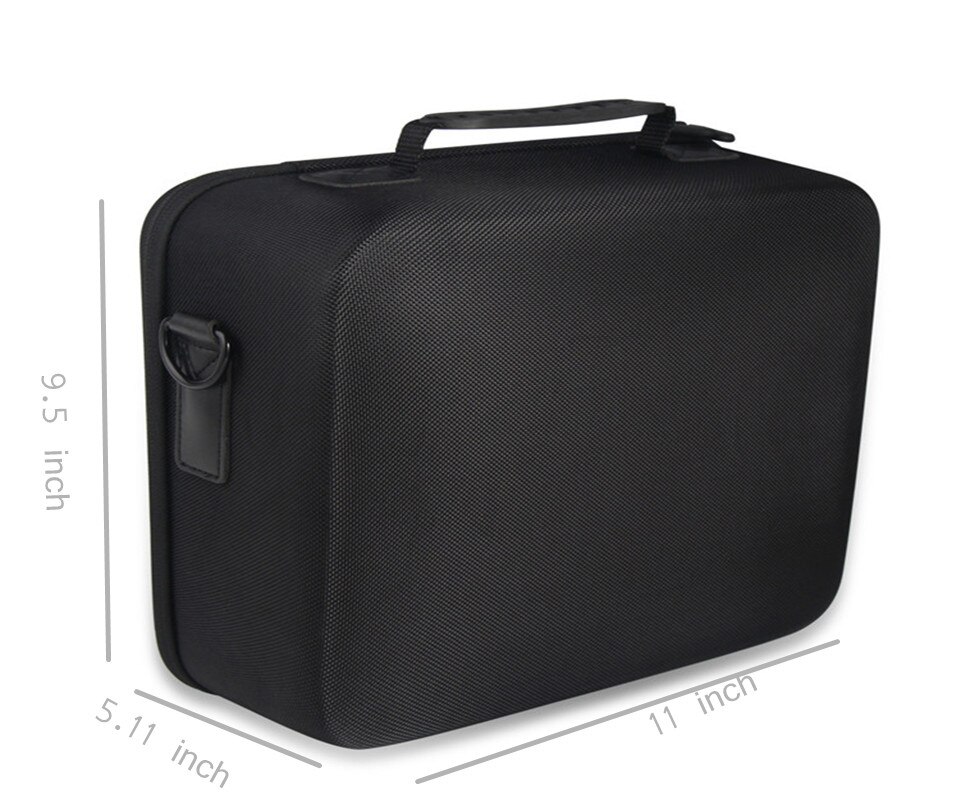 Hard Carrying Case, Deluxe Storage Case Switch Game Traveler Portable Carrying Messenger EVA Bag fit for Nintendo Switch Pro