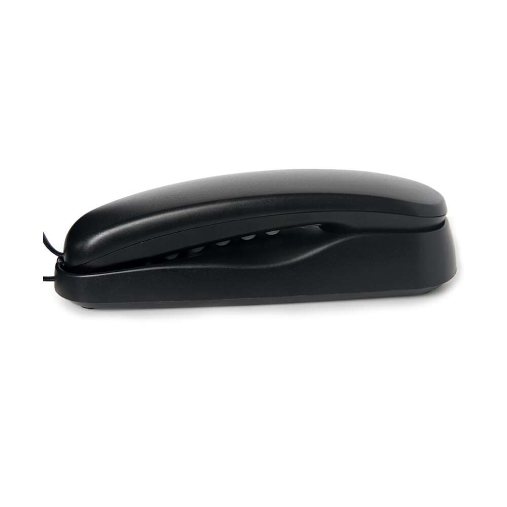 Snoer Slanke Zwarte Telefoon Populaire Bureau/Wandmontage Vaste Telefoons Bedrade Trimline Telefoon Set Voor Home Office Hotel
