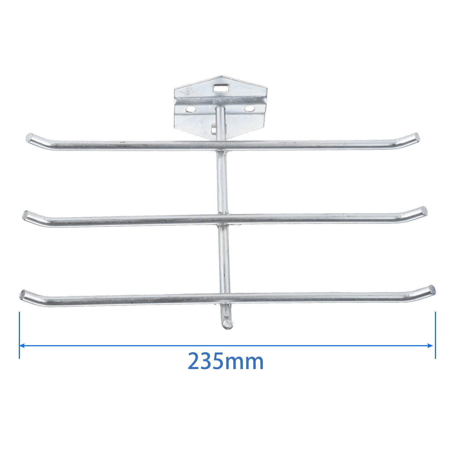 Wall Mounted Hook Hole Board Steel Hanger Tool Storage Shelf Garage/Garden/Kitchen Organizer Hammer/Pliers/Coil/Saw/Wrench/Tapes