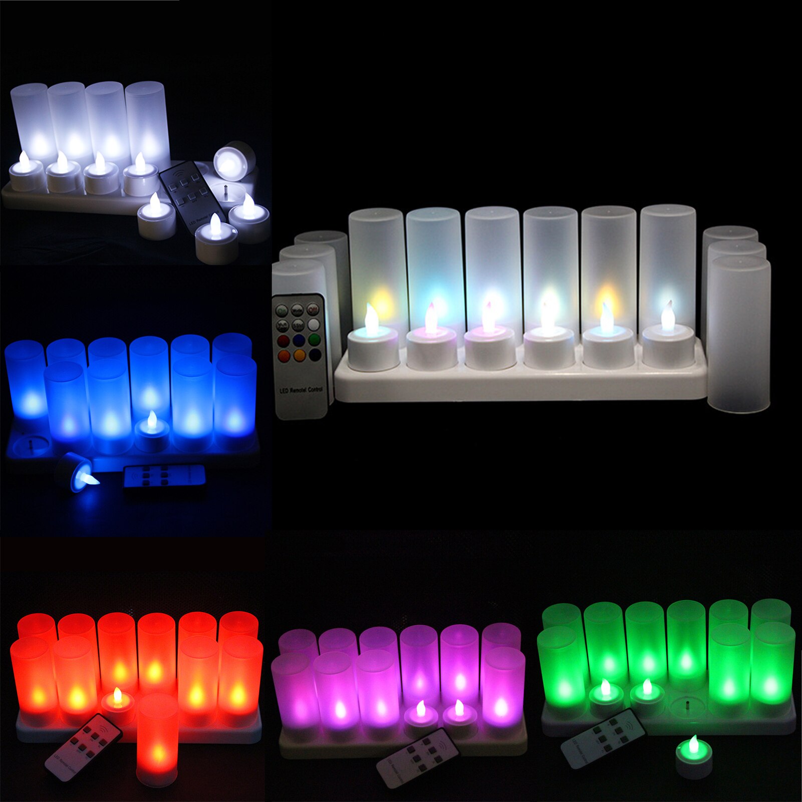 Cepewa Dinerkaars - LED-verlichting - met timer - 25 cm | Leen Bakker
