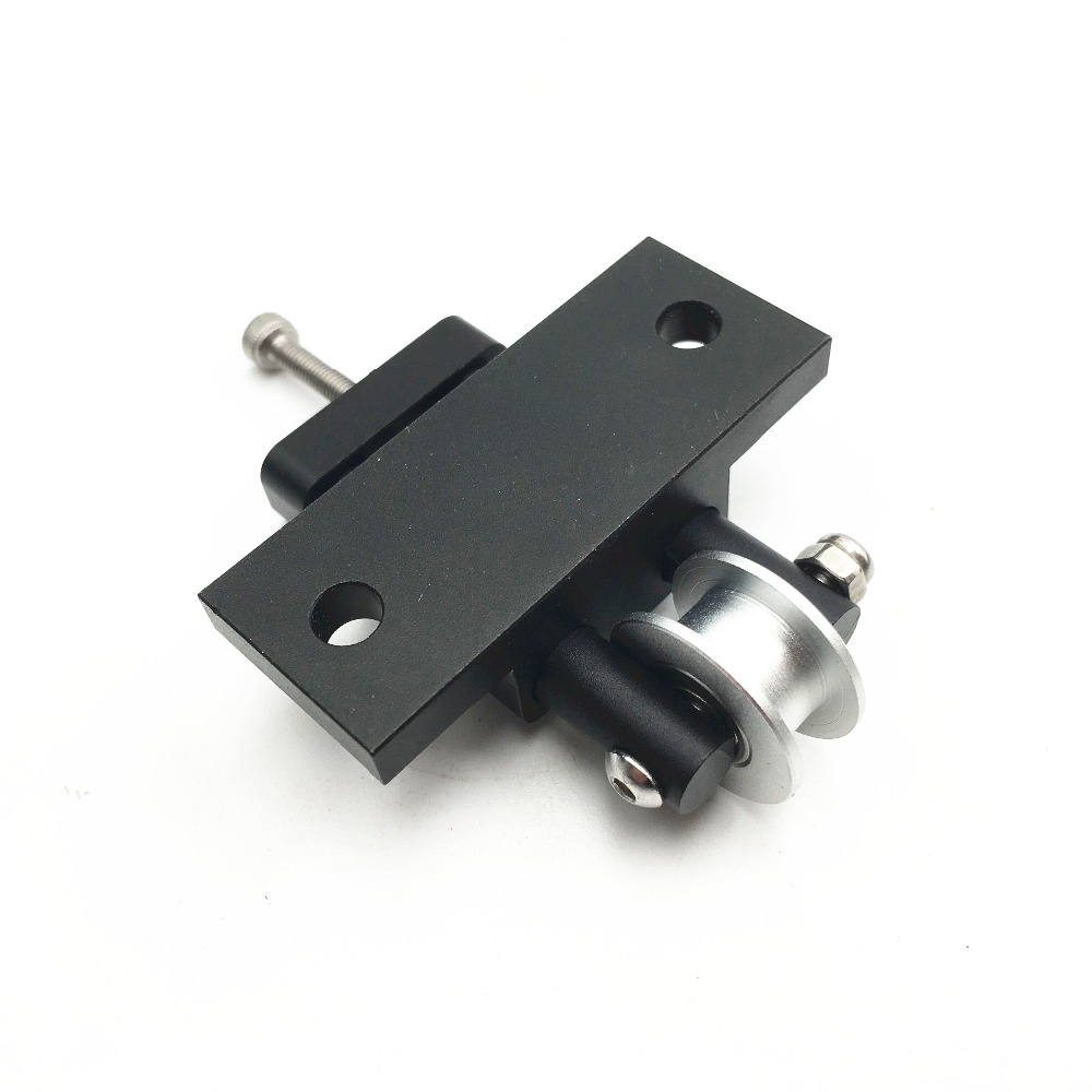 Funssor 1 pièces AM8/Anet A8 kit de tendeur de courroie d'axe Y en aluminium pour cadre en métal d'extrusion d'imprimante 3D AM8