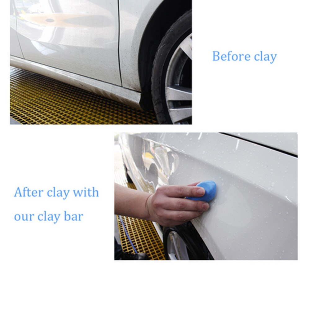 Autopleje 5 stk/pakke magic car truck clean clay bar auto detaljering vask renere bilvasker rengøring fjern renere blå 100g
