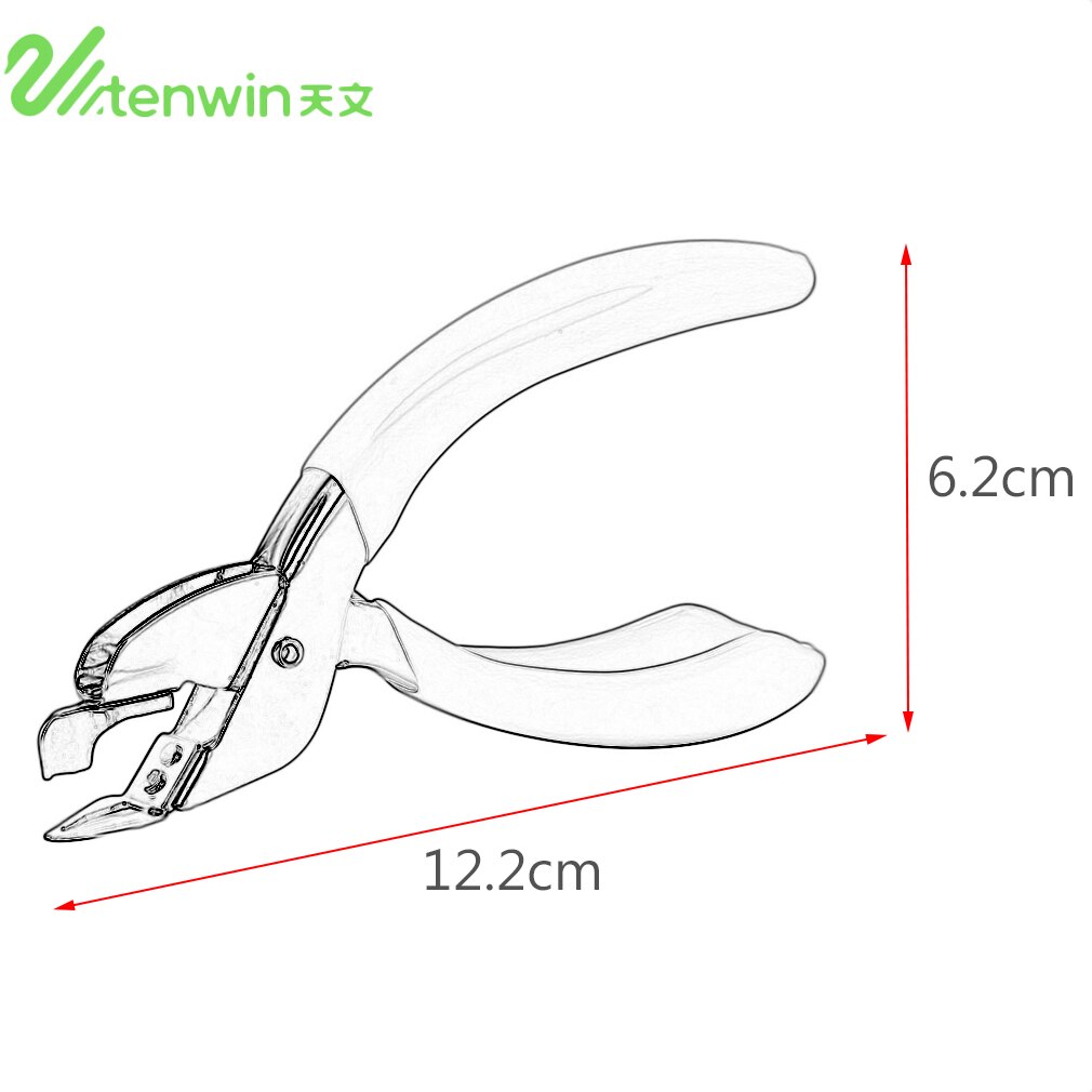 TENWIN 8501 Comfortable Handheld Staple Remover Office Staple Remover Nail Pull Out Extractor School Office Tool