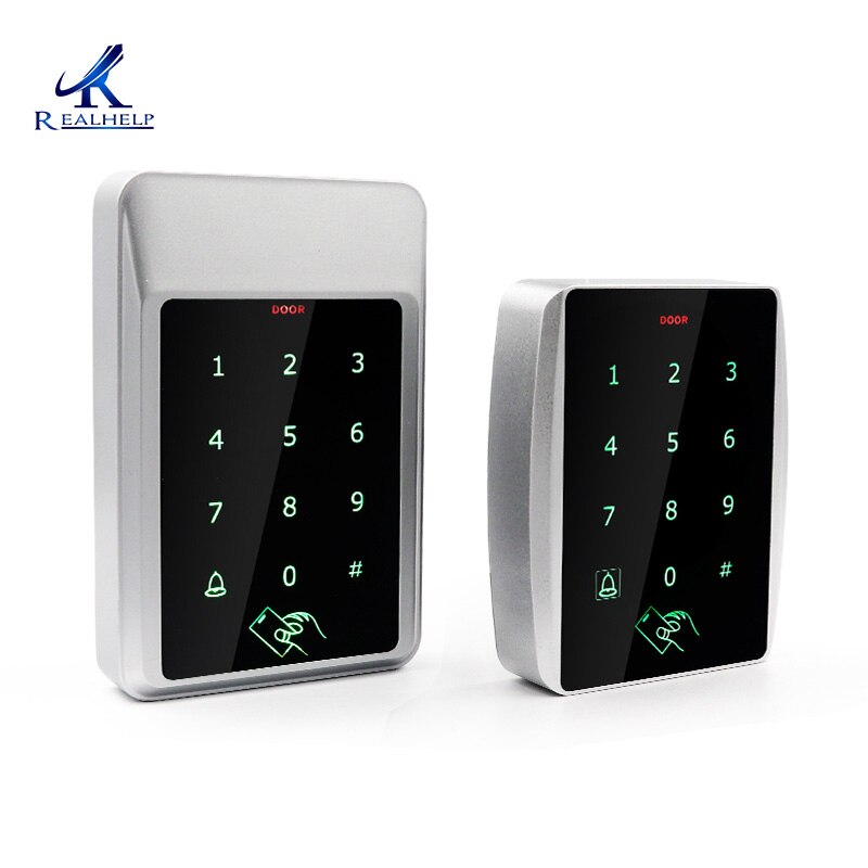 13.56MHZ IC Card Access Controller PIN Door Access Control System Entry Controller Touch Keypad Proximity Access Readers