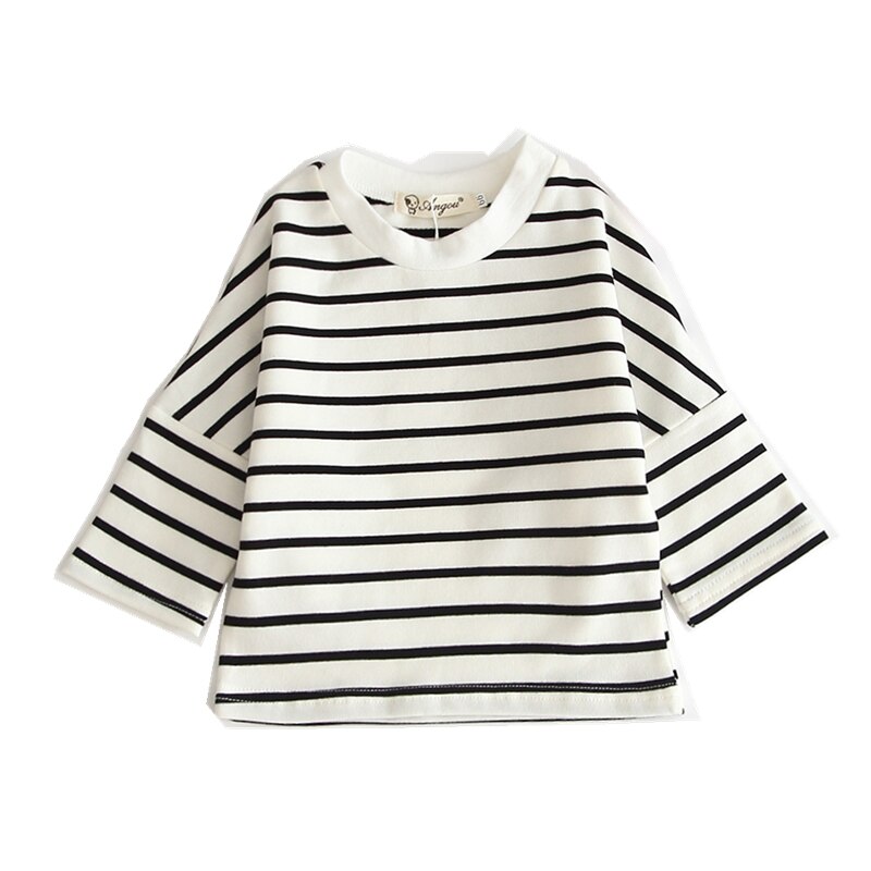 Baby bodenbildung Shirt baumwolle neugeborene kleidung männer und frauen Baby Spitzen T-Shirt langarm frühling und herbst mädchen t-Shirt