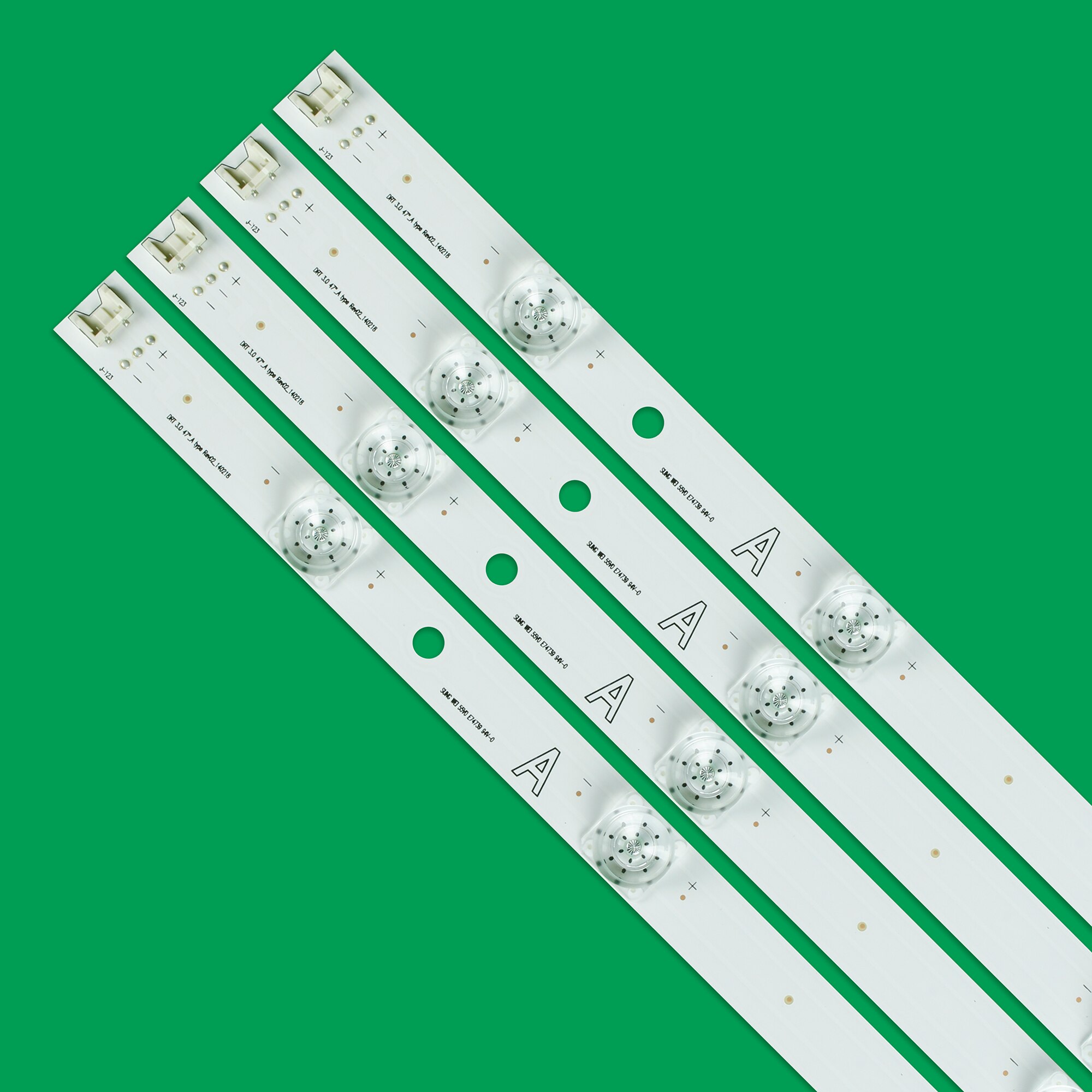 8 Pcs/set LED Backlight Strip For LG 47LB650 47LB630 innotek DRT 3.0 47" A B-Type 6916L-1961A 6916L-1962A