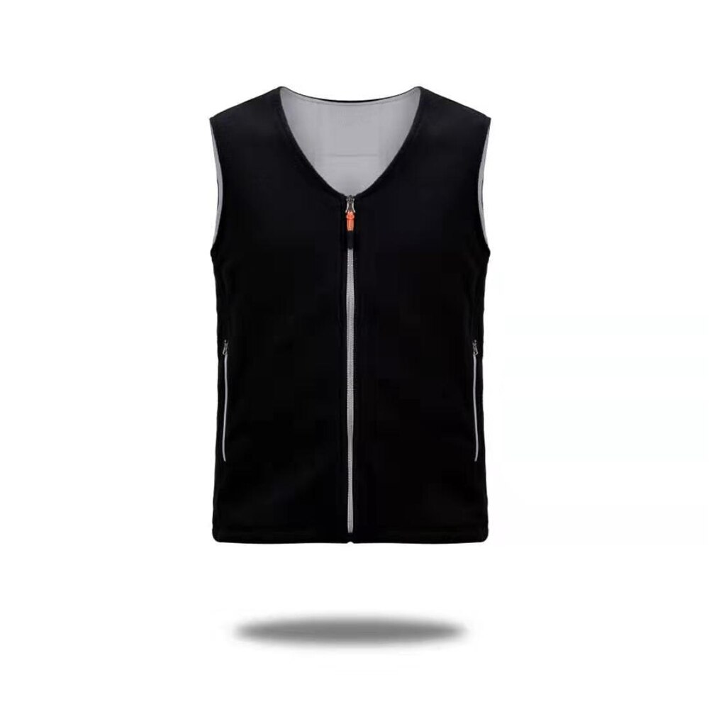 Winter Motorcycle Vest Heated Jacket USB Infrared Electric Winter Heating Men Women Vest Waistcoat Thermal Clothing: 03B / XXL