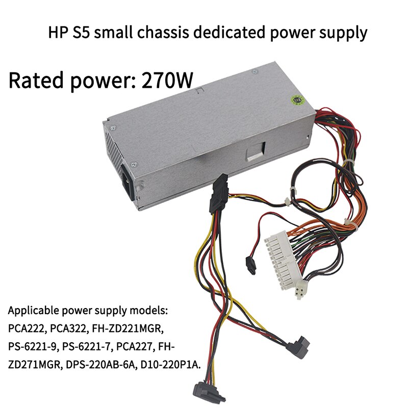 HP S5 Power Supply PCA222 PCA322 FH-ZD221MGR PS-6221-9 PS-6221-7 PCA227 FH-ZD271MGR DPS-220AB-6A D10-220P1A Power Supply