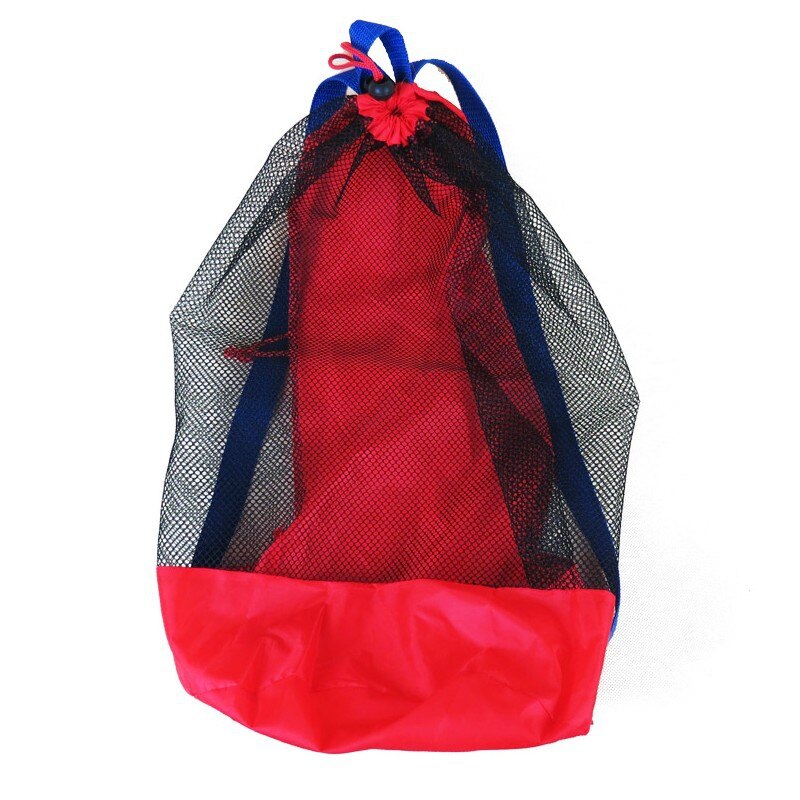 Zomer baby zee opbergzakken net voor kinderen strand zand speelgoed waterpret sport badkamer kleding handdoeken rugzakken
