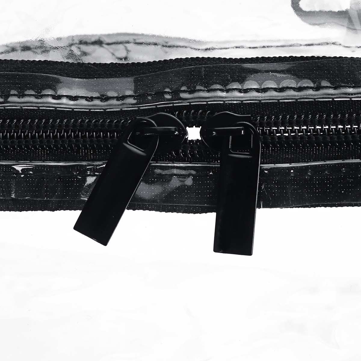 Sacos cosméticos pvc transparente viagem tote claro organizador à prova dprofeágua professinal compõem organizador saco grande capacidade