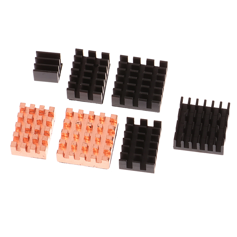 1Set Aluminium Koellichaam Koeler Radiatoren Heatsink Module Koelset Voor Oranje Pi Nul 3/3b Dev Board Accessoires