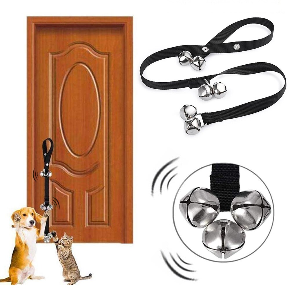 Timbre de perro Universal para entrenamiento canino, accesorios de timbre de perro para entrenamiento canino, timbre de puerta, herramienta para mascotas
