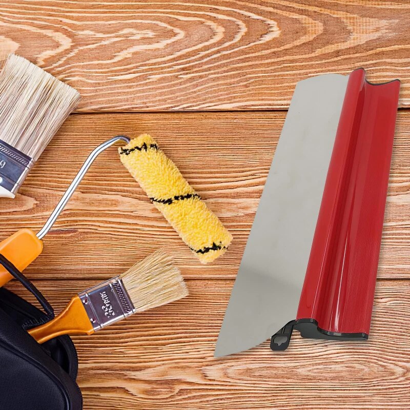25/60cm Trockenbau abschöpfen Klinge Edelstahl Abschäumer Kitt Messer Glättung Malerei Verputzen Bau Werkzeug