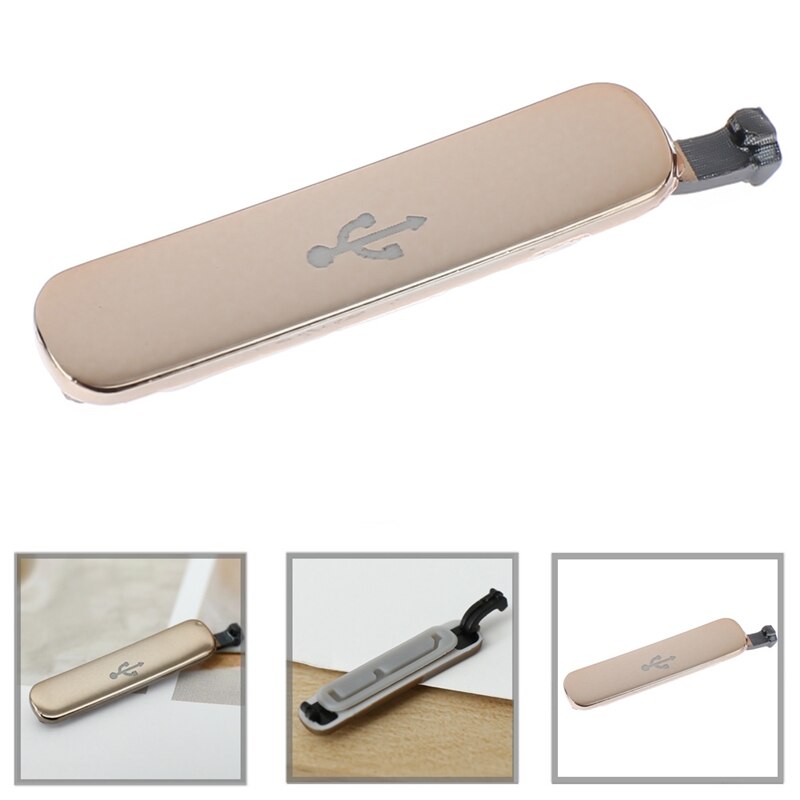 USB Charge Port Flap Cover for Samsung Galaxy S5 G900F i9600 Charge Port Dust Plug Mobile Cell Phone Dustproof Plug