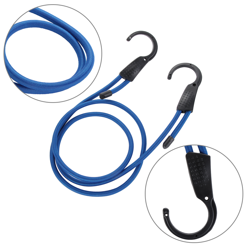 Coming Car Universal Adjustable Bungee Shock Cord Elastic Baggage Strap Tent Rope Clothesline Car Strap Clothesline Durable