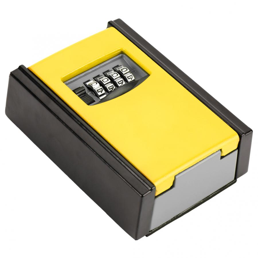 Yellow Red Gray Digit Combination Password Key Storage Box Wall Mounted Safety Lock Tool smart door lock locks