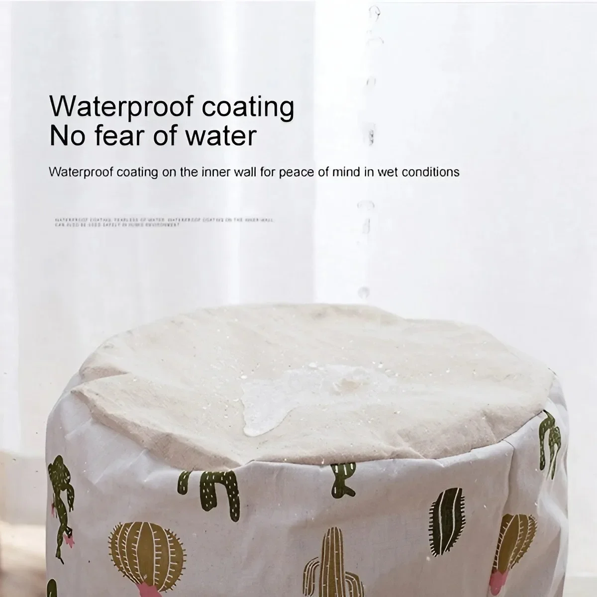 Waterproof Buggy Bag Foldable Dirty Laundry Basket Household Storage Bucket Clothes Toy Organizer 1PC