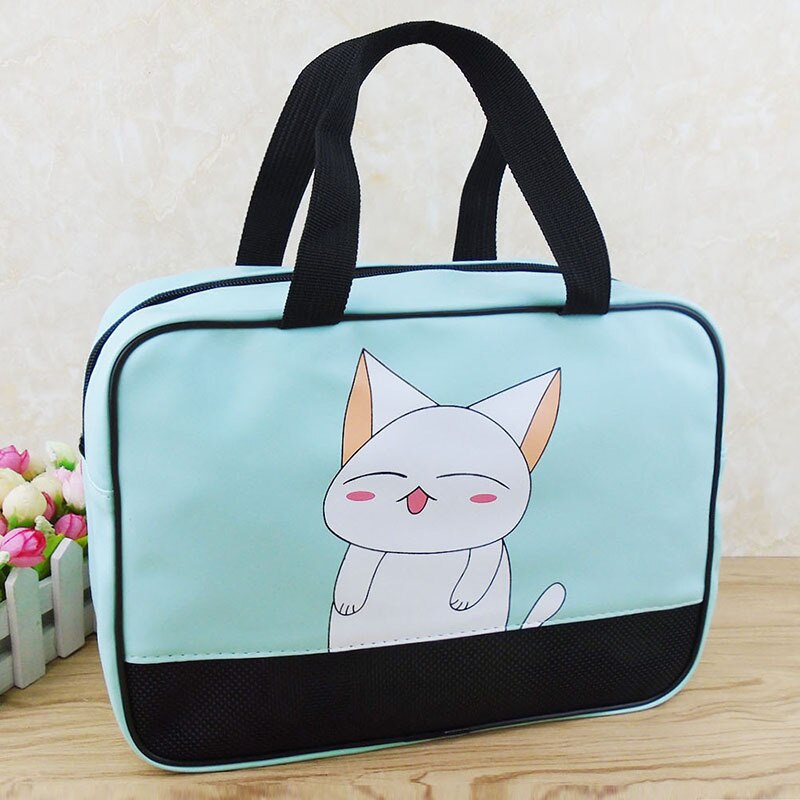 Portabel strandväska i nät resor badväska badväska pooltvättväskor förvaringshandväska för poolen genomskinlig väska för våt strand: Blå färg