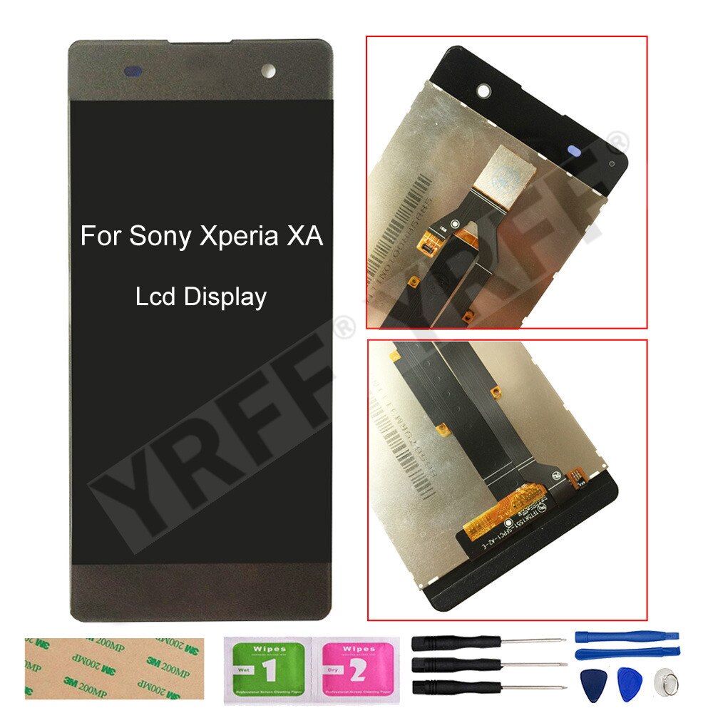 Pantalla LCD táctil para Sony Xperia XA, digitalizador, F3111, F3113, F3115