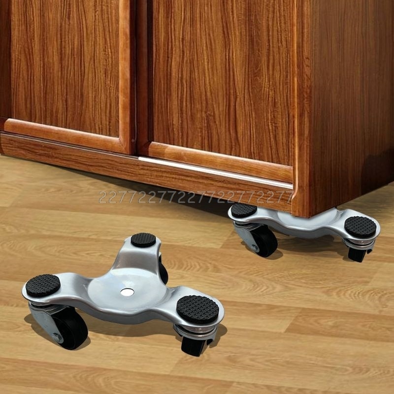 1pc flytte møbelværktøj transportskifter hjul skyder fjerner rulle heavy duty  n22 19