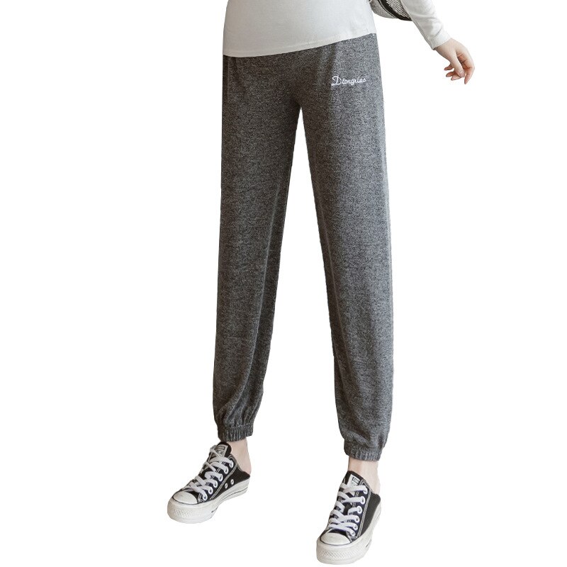 Maternity Harem Pants Casual Home Anti-mosquito Sleep Pants Pregnant Women Elastic Waist Belly Ankle Trousers Pregnancy Clothes