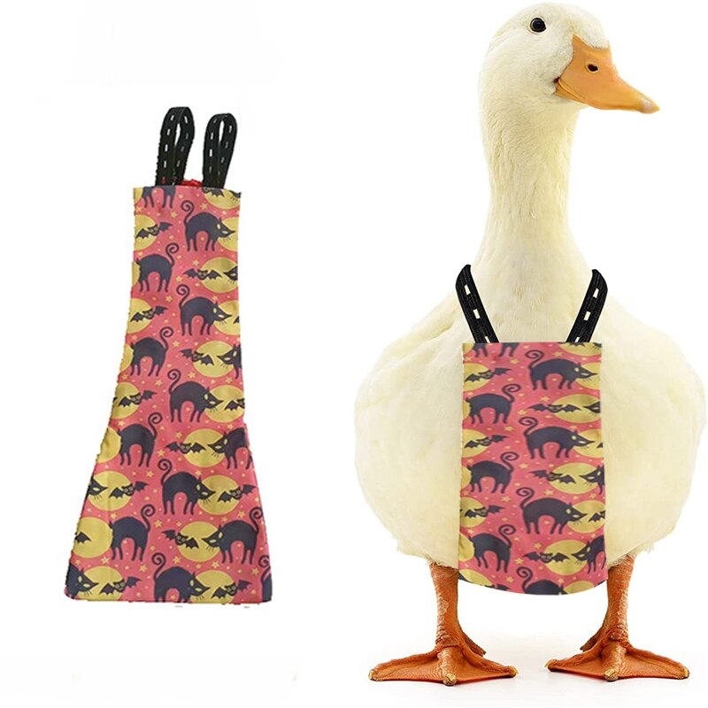 Duck Diapers Adjustable Farm Poultry Clothes Halloween Themed Patterns Costume for Birthday Celebration Party