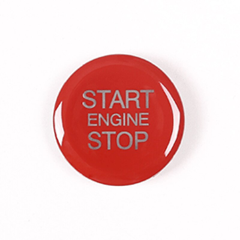 New2Pcs Engine Start Stop Push Button Frame Cover for Alfa Romeo Giulia Stelvio 17