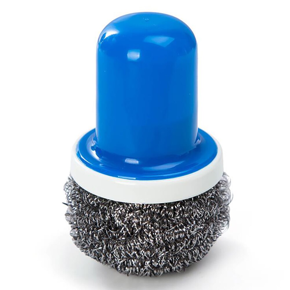 Staal Wol Reinigen Rvs Bal Borstel Schotel Kom Pan Schoon Metalen Scrubber Bal Pot Borstel Huishoudelijke Schoonmaakmiddelen Gereedschappen: Blauw