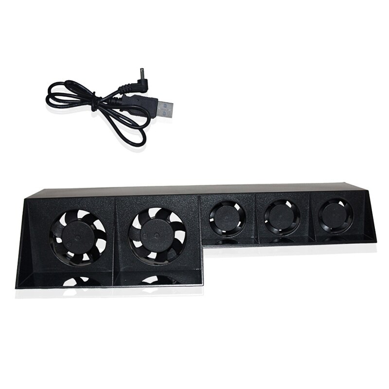 Suitable for PS4 Game Console Fan Thermostatic Turbine Fan Cooler Game Component