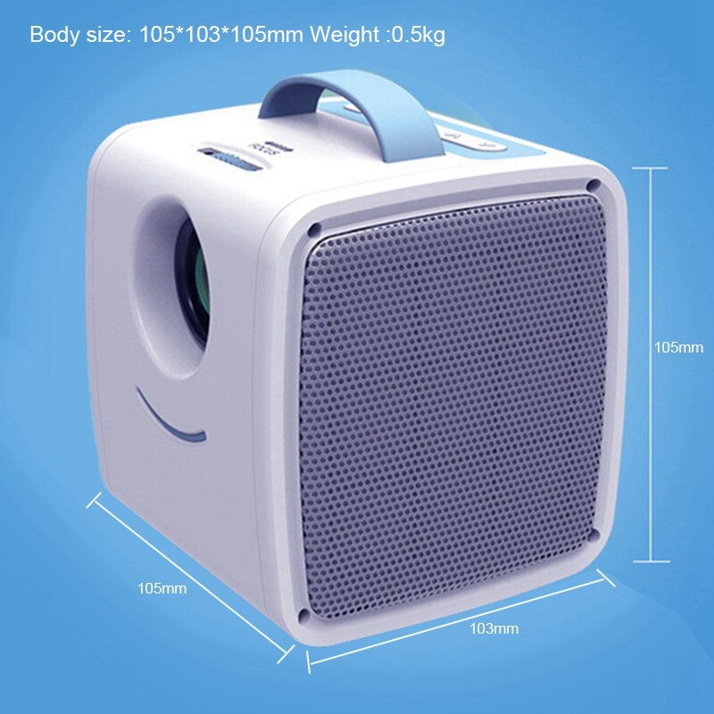 Projector Q2 600 Lumen 1080P Kinderen Onderwijs Kinderen Ouder-kind Draagbare Projector Mini Led Tv