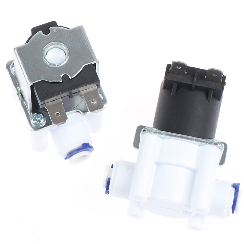12V Solenoid Valve Normal Closed 1/4" Hose Pipe Quick Conntection RO Water