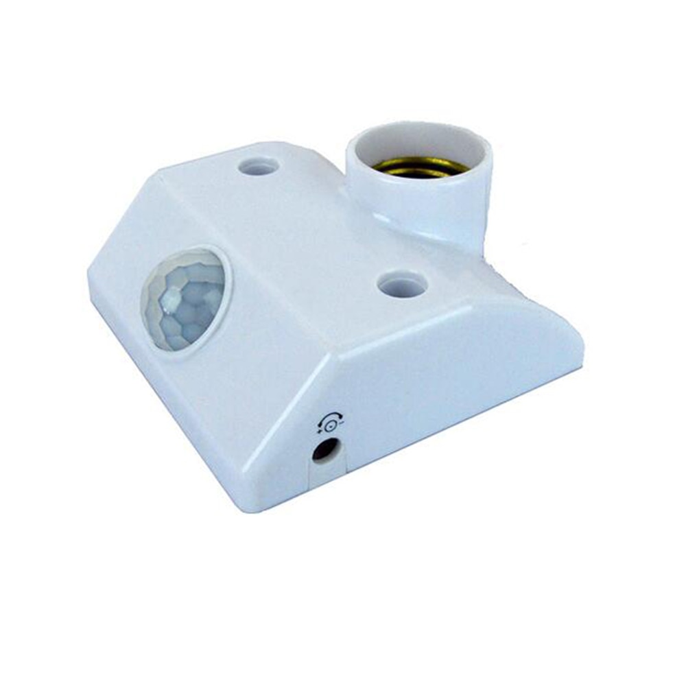 BECOSTAR Infrarood Motion Automatische Sensor Licht Lamp Houder PIR E27 Lamp schakelaar E27 Houder Socket AC170V-220V