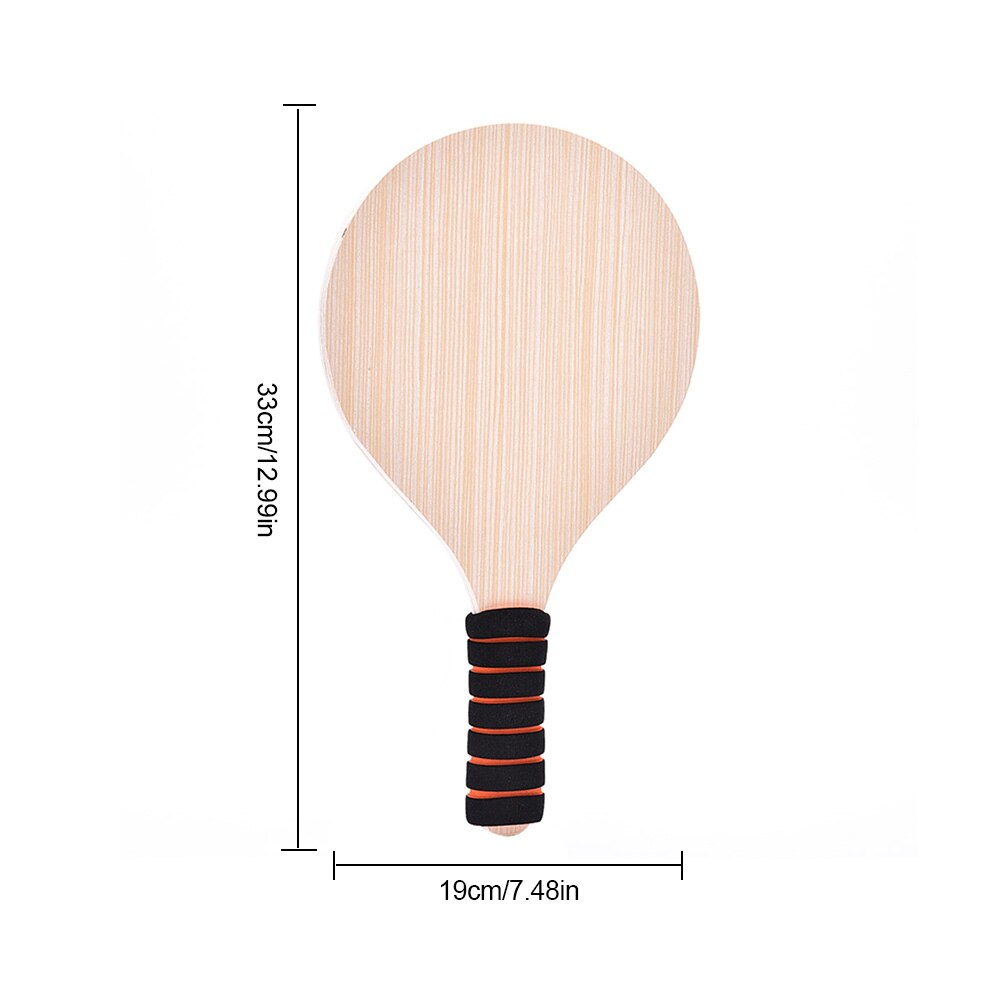 Strand Cricket Paddle Set Schläger Holz Schläger Für Im Freien Spielen Strand Freizeit Körper Training