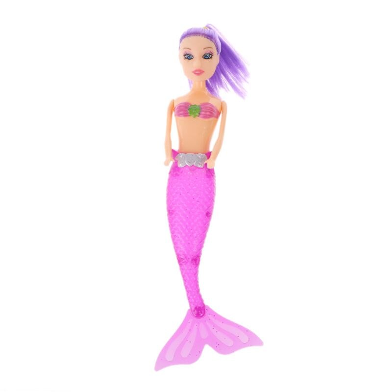 Kid Girls Waterproof LED Light Swimming Doll Toy Bath Spa Swimming Pool B36E: SPL