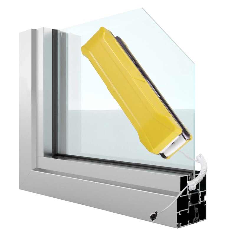 4 sizes Magnetic Window Cleaning Brush Portable Window Cleaner Wipe Glass Wiper for Double Side Household Glass Cleaning Tools