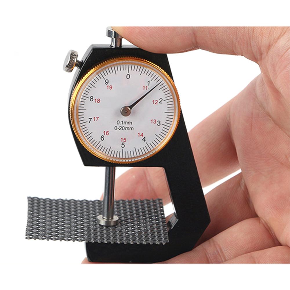 Bärbar platt huvud/ spetsigt huvud mikrometer procent tjocklek mätare mätare testare 0.1mm tjocklek mätinstrument verktyg
